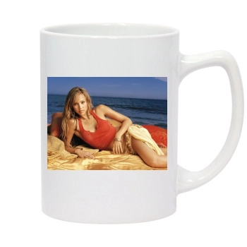 Jessica Alba 14oz White Statesman Mug