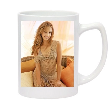 Jessica Alba 14oz White Statesman Mug