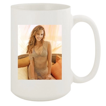 Jessica Alba 15oz White Mug