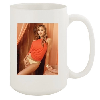 Jessica Alba 15oz White Mug