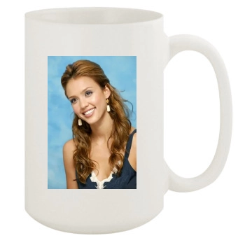 Jessica Alba 15oz White Mug