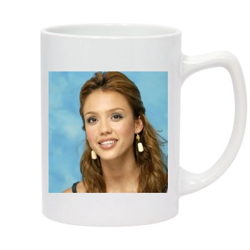 Jessica Alba 14oz White Statesman Mug