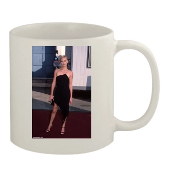 Charlize Theron 11oz White Mug