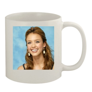 Jessica Alba 11oz White Mug