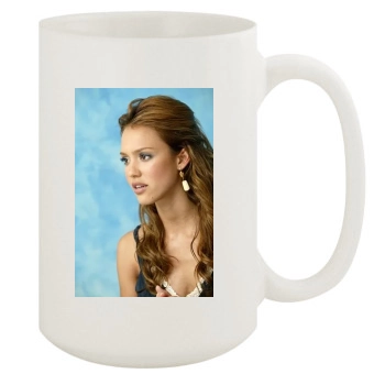 Jessica Alba 15oz White Mug