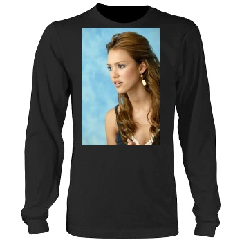 Jessica Alba Men's Heavy Long Sleeve TShirt