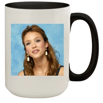 Jessica Alba 15oz Colored Inner & Handle Mug