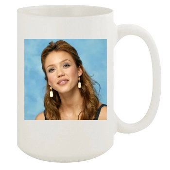 Jessica Alba 15oz White Mug