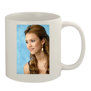 Jessica Alba 11oz White Mug