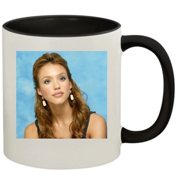 Jessica Alba 11oz Colored Inner & Handle Mug