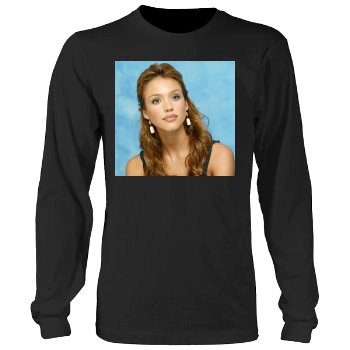 Jessica Alba Men's Heavy Long Sleeve TShirt