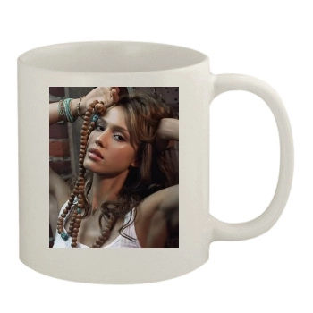 Jessica Alba 11oz White Mug