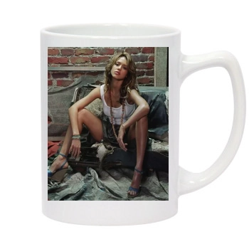 Jessica Alba 14oz White Statesman Mug