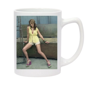 Jessica Alba 14oz White Statesman Mug