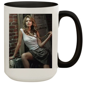 Jessica Alba 15oz Colored Inner & Handle Mug