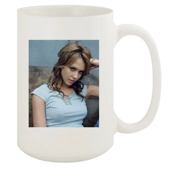 Jessica Alba 15oz White Mug