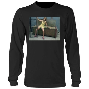 Jessica Alba Men's Heavy Long Sleeve TShirt