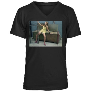 Jessica Alba Men's V-Neck T-Shirt