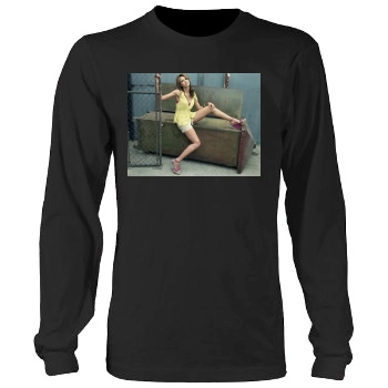 Jessica Alba Men's Heavy Long Sleeve TShirt