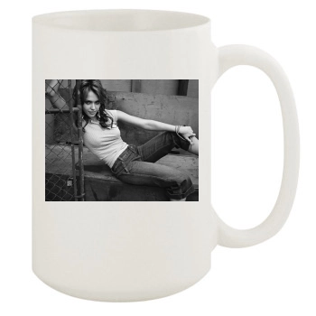 Jessica Alba 15oz White Mug