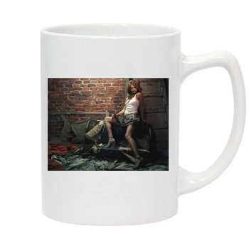 Jessica Alba 14oz White Statesman Mug