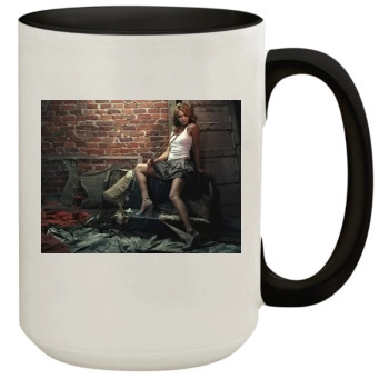 Jessica Alba 15oz Colored Inner & Handle Mug