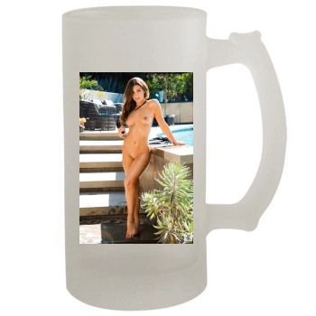 Jessica Ashley 16oz Frosted Beer Stein