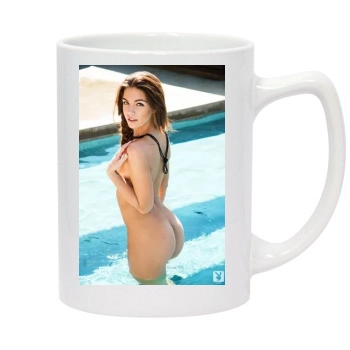 Jessica Ashley 14oz White Statesman Mug