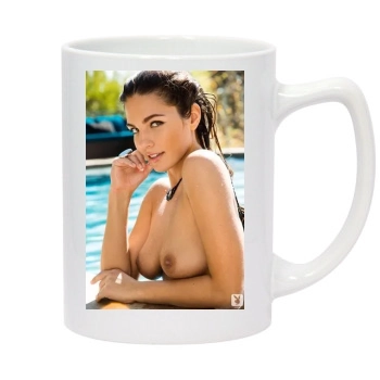 Jessica Ashley 14oz White Statesman Mug