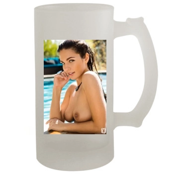 Jessica Ashley 16oz Frosted Beer Stein