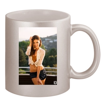 Jessica Ashley 11oz Metallic Silver Mug