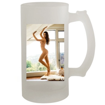 Jessica Ashley 16oz Frosted Beer Stein