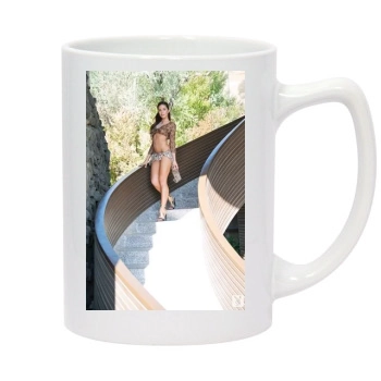 Jessica Ashley 14oz White Statesman Mug