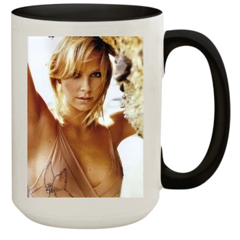 Charlize Theron 15oz Colored Inner & Handle Mug