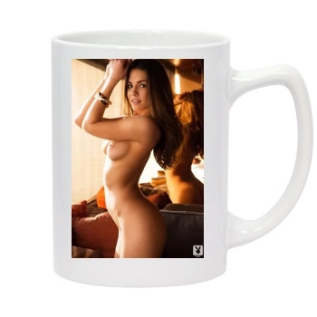 Jessica Ashley 14oz White Statesman Mug