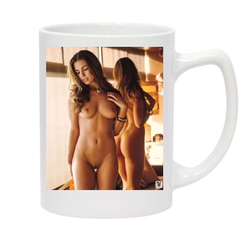 Jessica Ashley 14oz White Statesman Mug