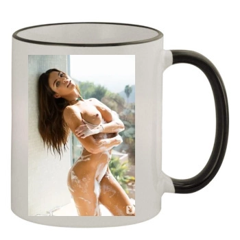 Jessica Ashley 11oz Colored Rim & Handle Mug