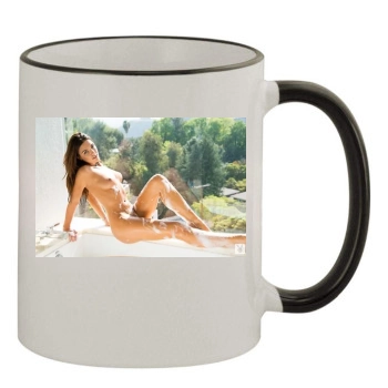 Jessica Ashley 11oz Colored Rim & Handle Mug