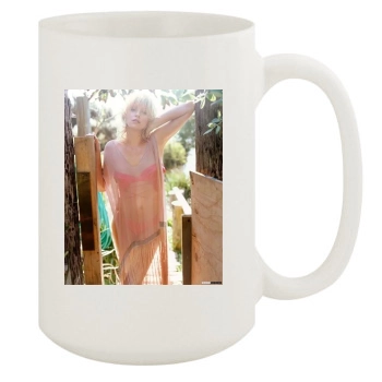 Charlize Theron 15oz White Mug