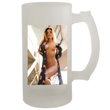 Jessica Ashley 16oz Frosted Beer Stein