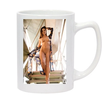 Jessica Ashley 14oz White Statesman Mug