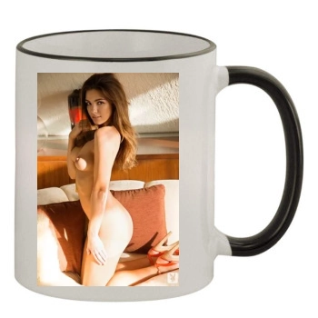 Jessica Ashley 11oz Colored Rim & Handle Mug