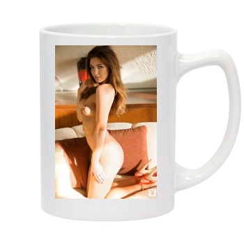 Jessica Ashley 14oz White Statesman Mug