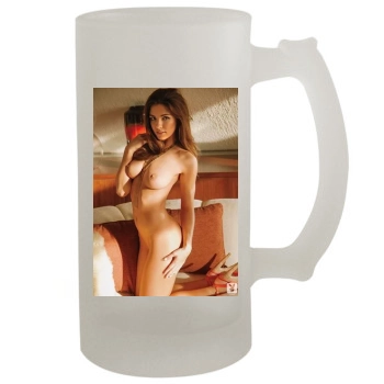 Jessica Ashley 16oz Frosted Beer Stein