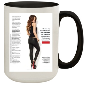 Jessica Biel 15oz Colored Inner & Handle Mug