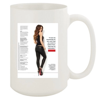 Jessica Biel 15oz White Mug