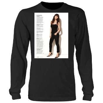 Jessica Biel Men's Heavy Long Sleeve TShirt