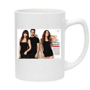 Jessica Biel 14oz White Statesman Mug