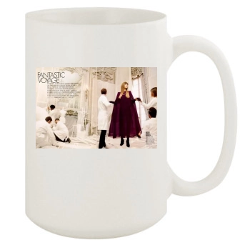 Jessica Biel 15oz White Mug