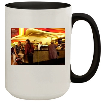 Jessica Biel 15oz Colored Inner & Handle Mug